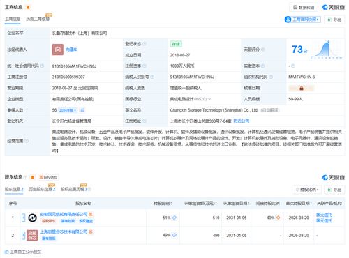 長鑫科技戰(zhàn)略調(diào)整 旗下存儲(chǔ)技術(shù)公司易主，安徽國資等接手